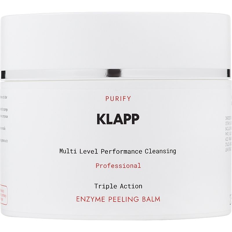 Пилинг-бальзам для лица Klapp Multi Level Performance Cleansing Enzyme Peeling Balm тройного действия энзимный 250 мл - фото 1