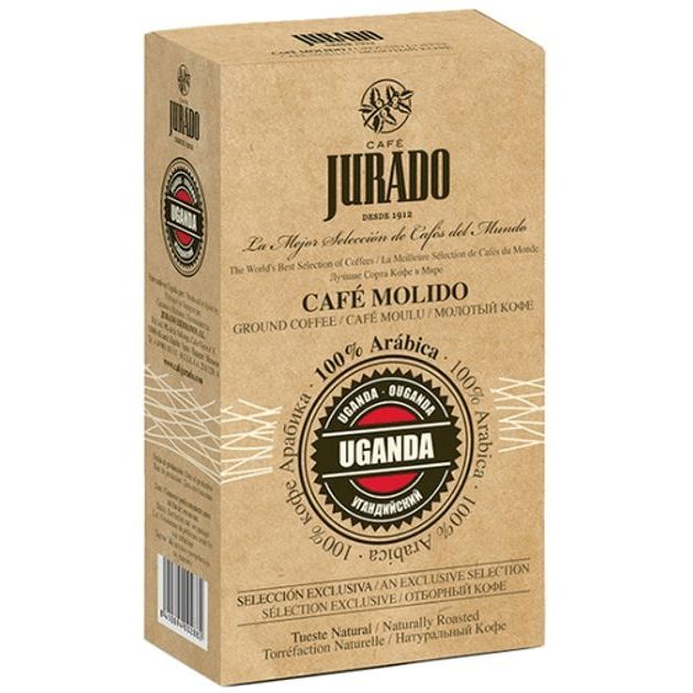 Кофе молотый Jurado Uganda 100% Arabica 250 г - фото 1