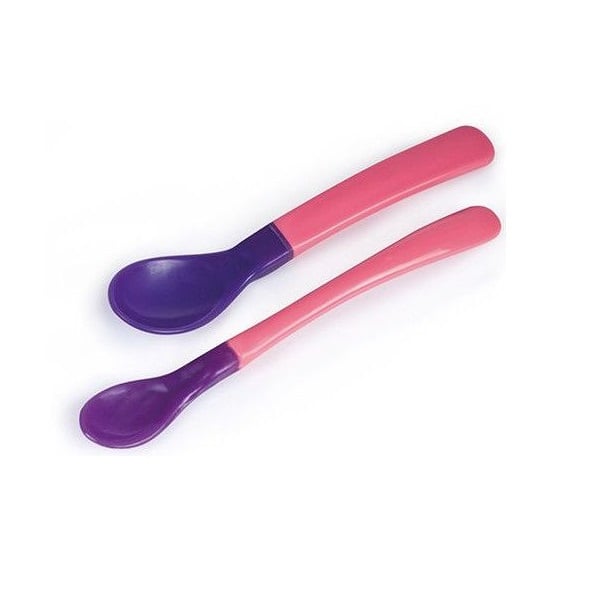 Термочутливі ложечки Canpol babies Magic Spoons, 2 шт., рожевий (9/581) - фото 1