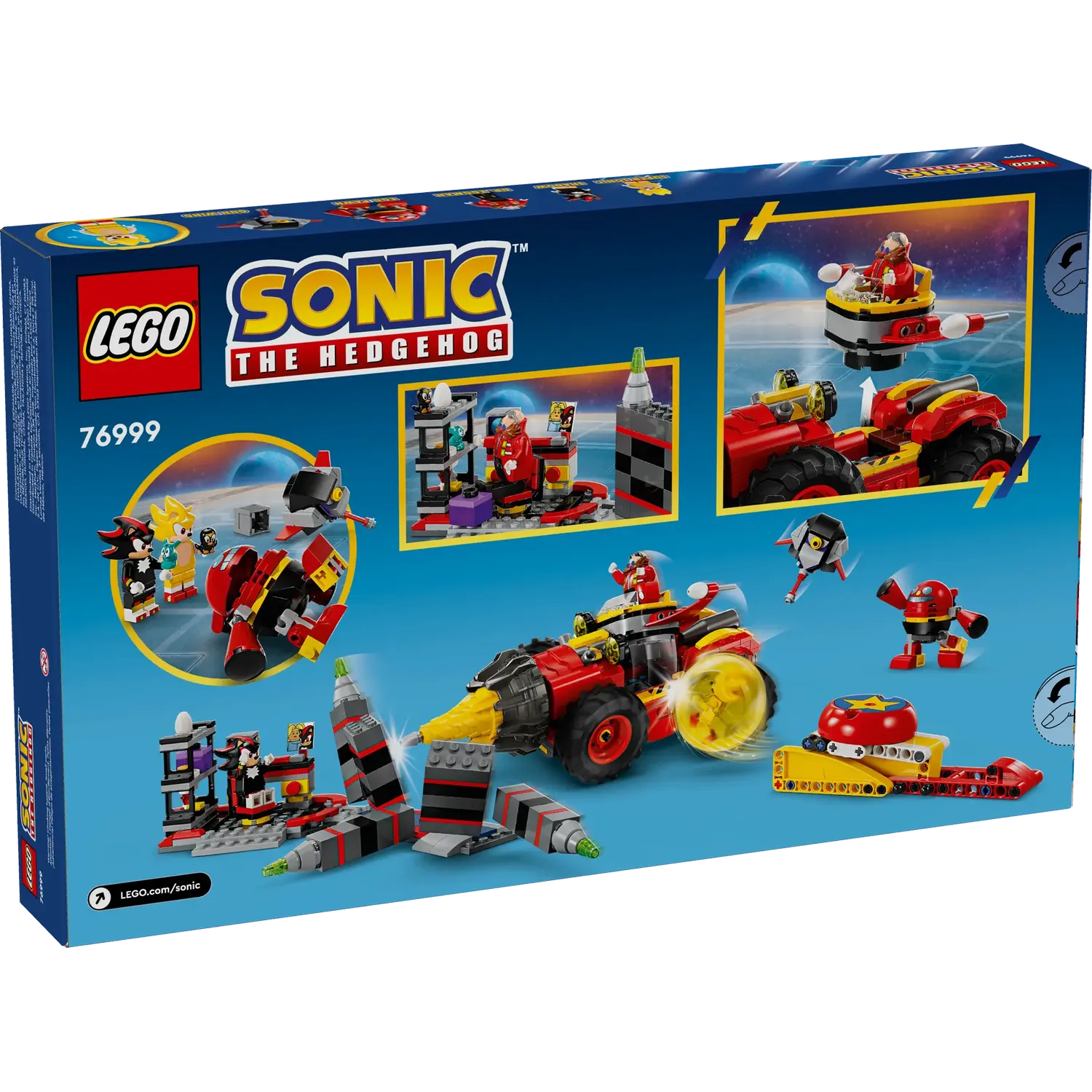 Конструктор LEGO Sonic The Hedgehog Супер Соник против Яйца-бурильщика 590 деталей (76999) - фото 9