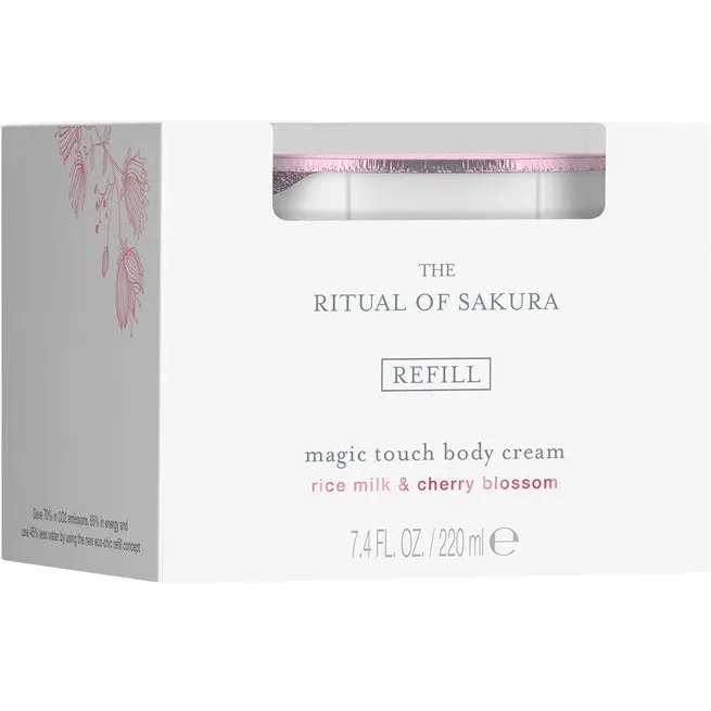 Крем для тела Rituals the Ritual of Sakura Magic Touch Body Cream запасной блок 220 мл - фото 3