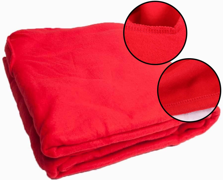 Плед Supretto Snuggie Blanket з рукавами, 180х140 см, червоний (B1140001) - фото 2