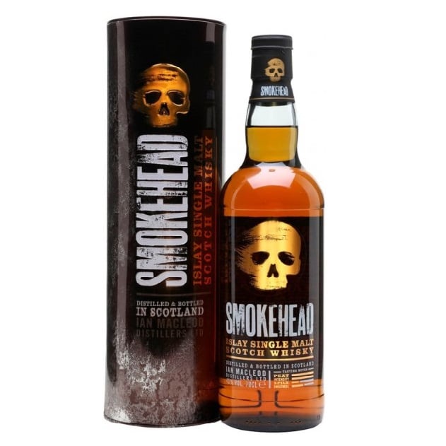 Віски Smokehead Single Malt Scotch Whisky, в тубусі, 43%, 0,7 л (29047) - фото 1