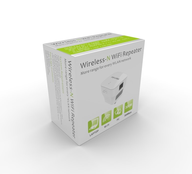 Підсилювач сигналу Wi-Fi Pix-Link LV-WR12 Wireless-N Repeater - фото 4