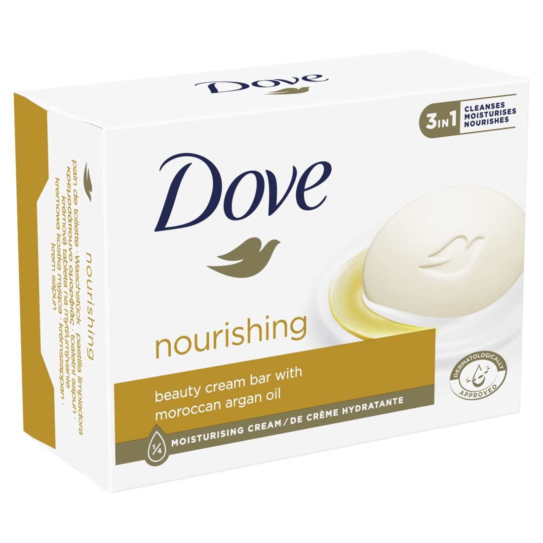 Крем-мыло Dove Драгоценные масла 90 г - фото 2