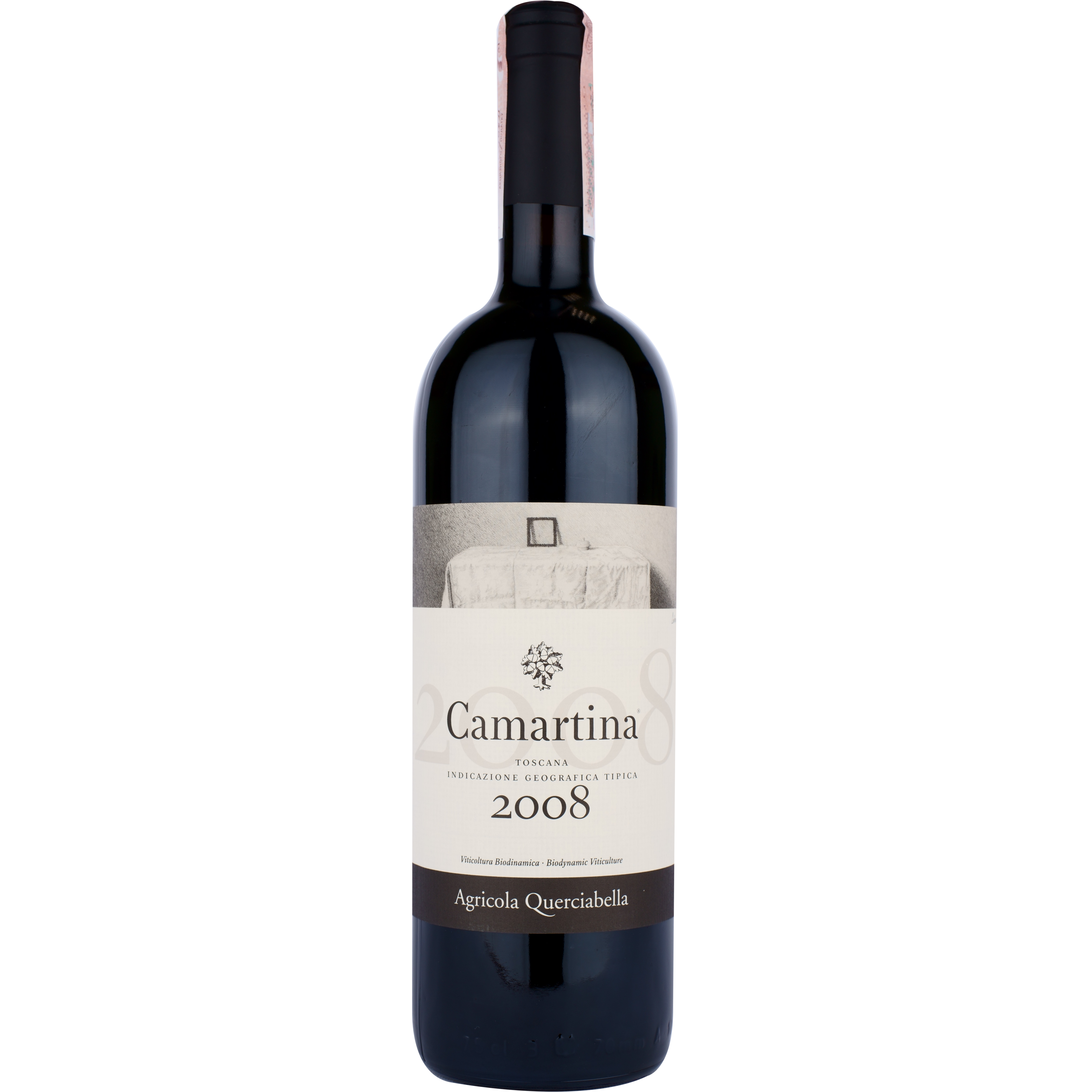 Вино Querciabella Camartina 2008 Toscana IGT, красное, сухое, 0,75 л - фото 1