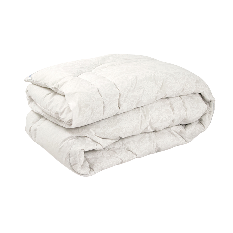 Одеяло шерстяное Руно, евростандарт, 220х200 см, белый (322.02ГШУ_Білий вензель) - фото 1