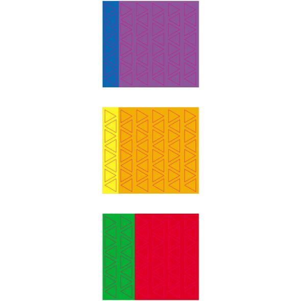 Мозаика с наклеек Ранок Треугольники (С166055У) - фото 2