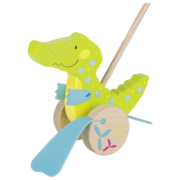 Іграшка-штовхач Goki Крокодил (54911G) - фото 1