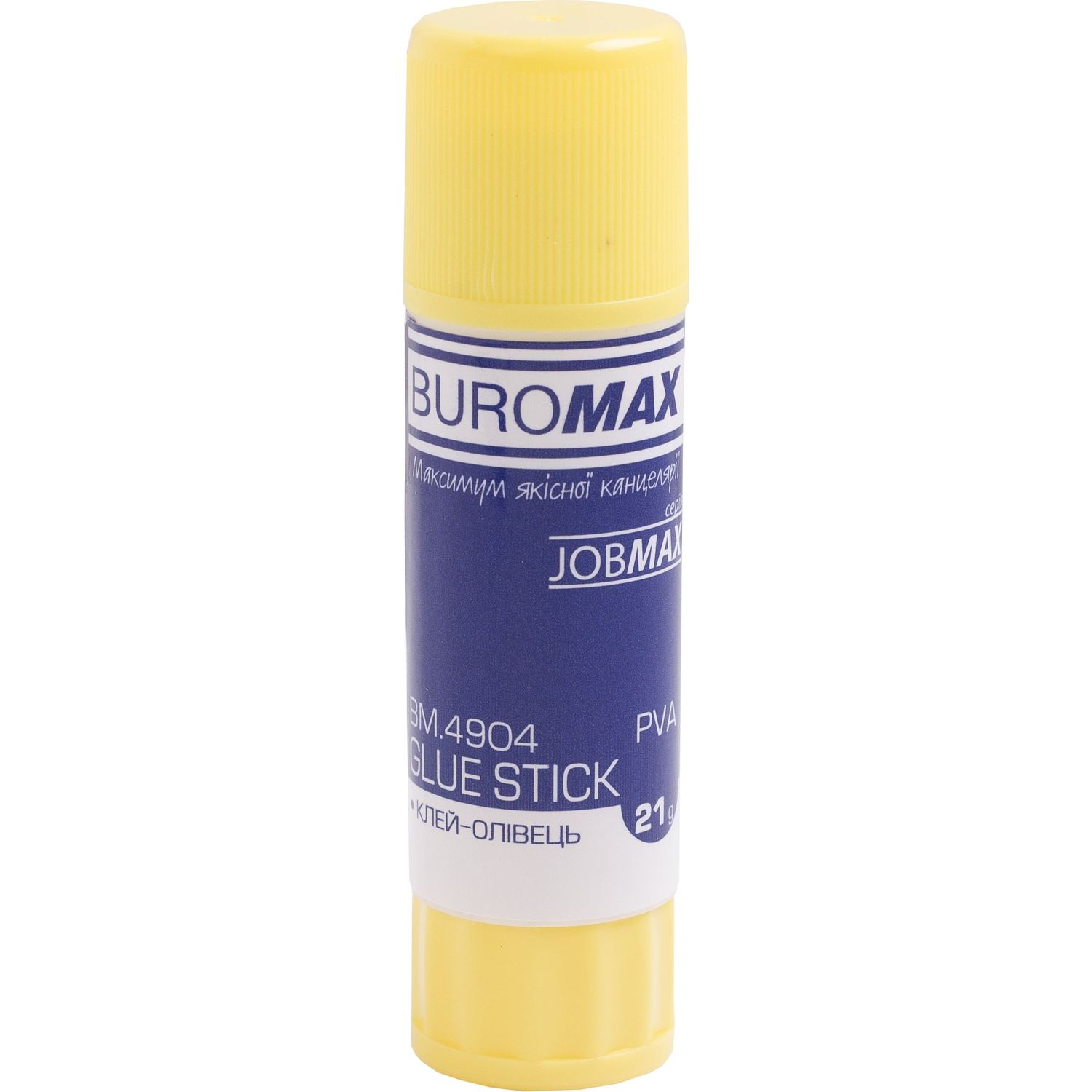 Клей-карандаш Buromax Jobmax 21 г (BM.4904) - фото 1