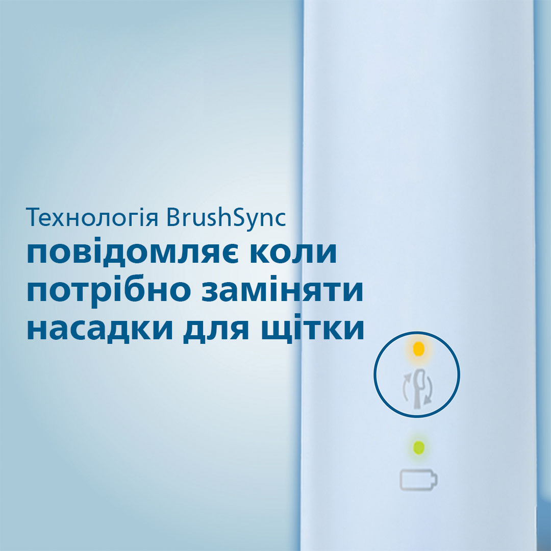 Электрическая зубная щетка Philips Sonicare Protective Clean голубая (HX6803/04) - фото 10