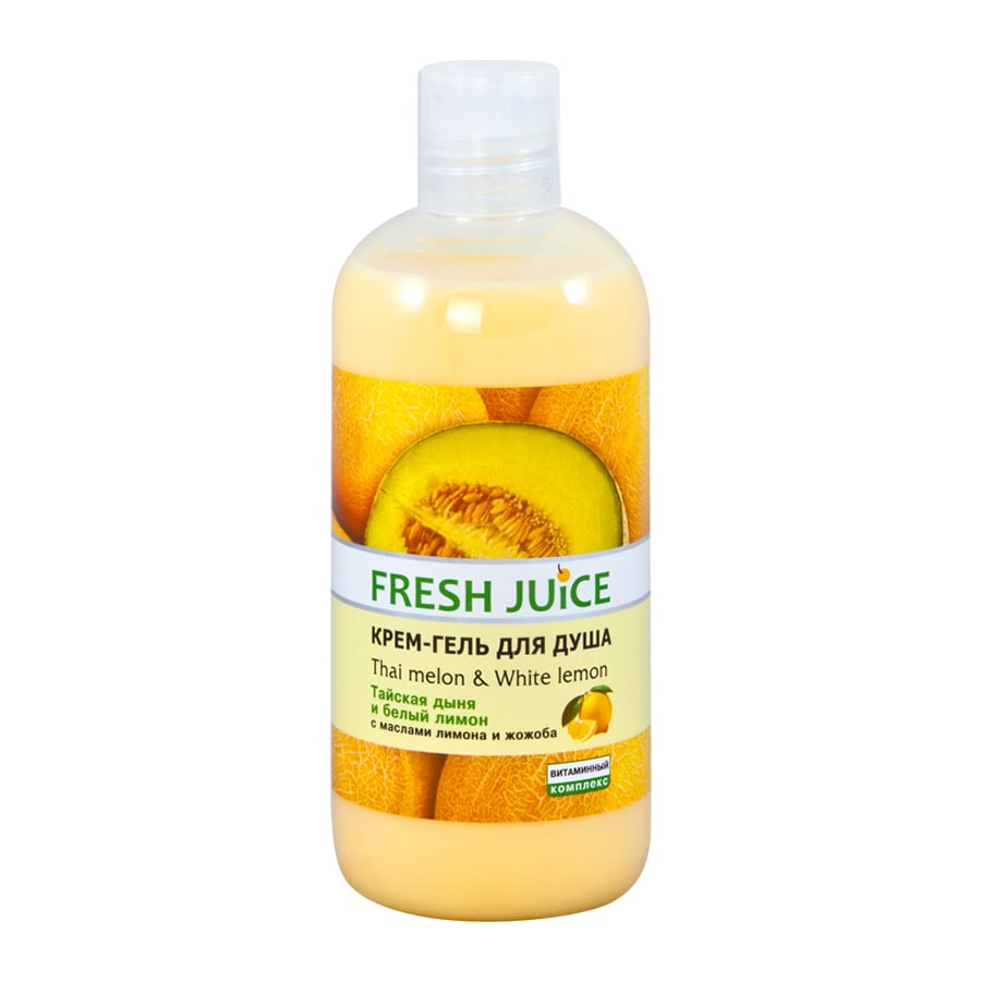 Крем-гель для душа Fresh Juice Thai melon & White lemon, 500 мл - фото 1