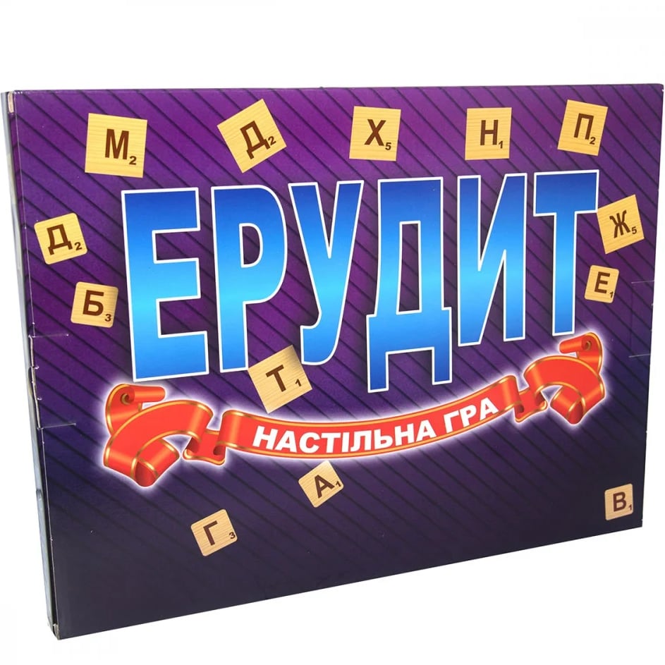 Настільна гра Strateg Ерудит, укр. мова (30451) - фото 1