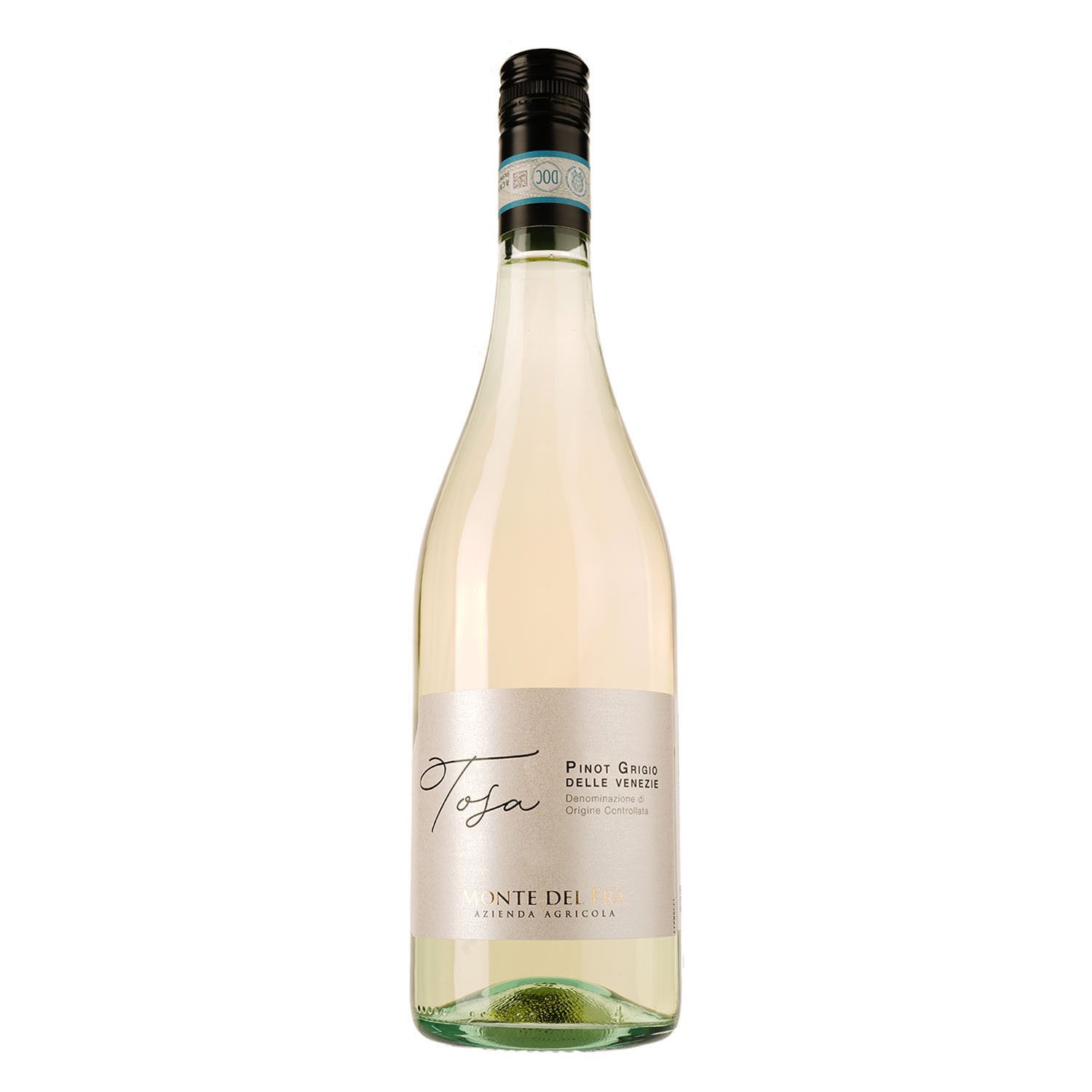 Вино Monte Del Fra Pinot Grigio Delle Venezie DOC, біле, сухе, 0,75 л - фото 1