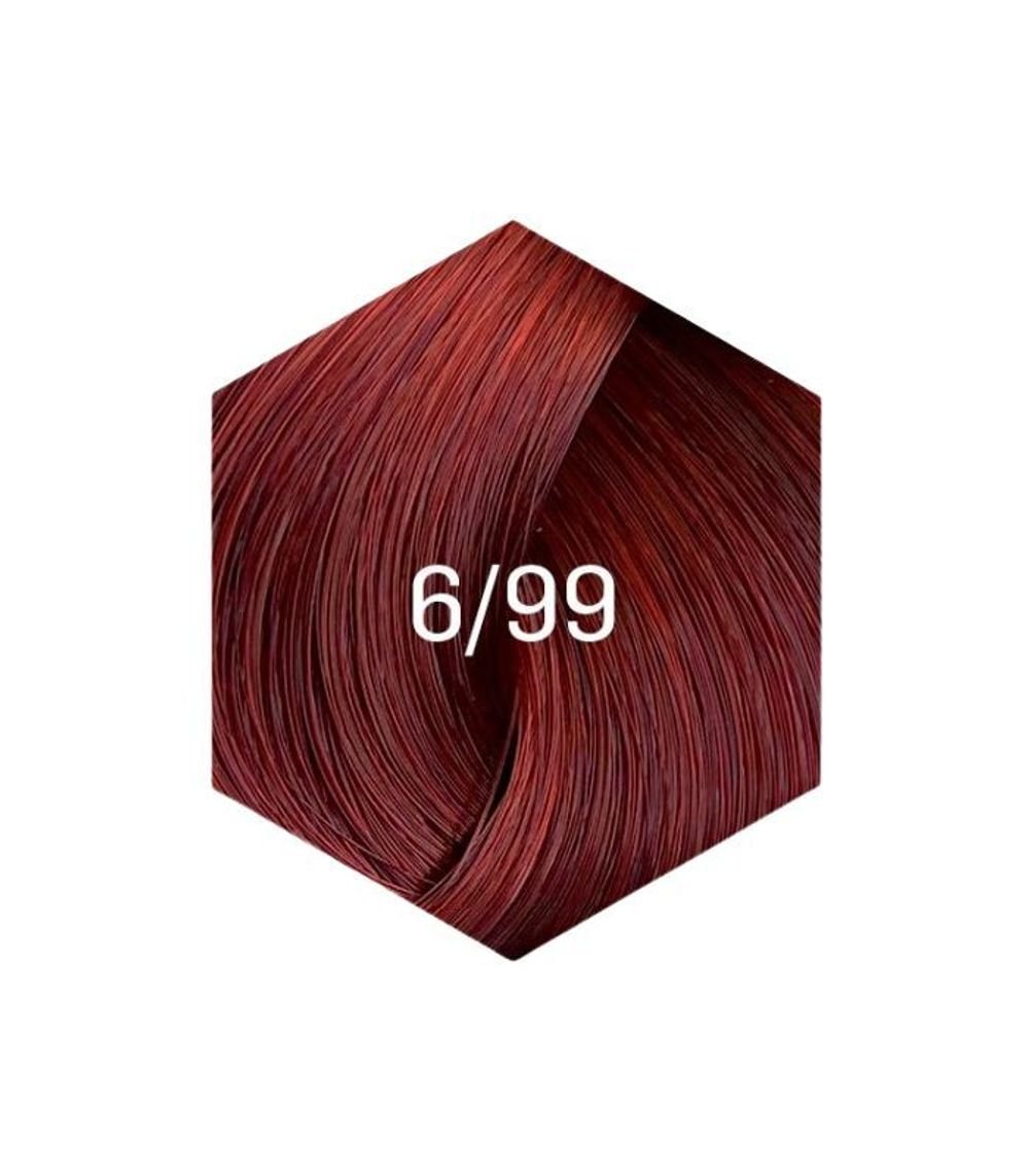 Безаммиачная крем-краска для тонирования волос Lakme Gloss 6/99 темно-красный 60 мл - фото 2