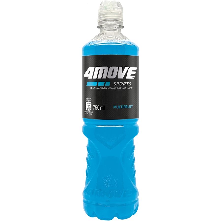 Изотоник 4move Isotonic Sports Drink Мультифрукт 750 мл - фото 1