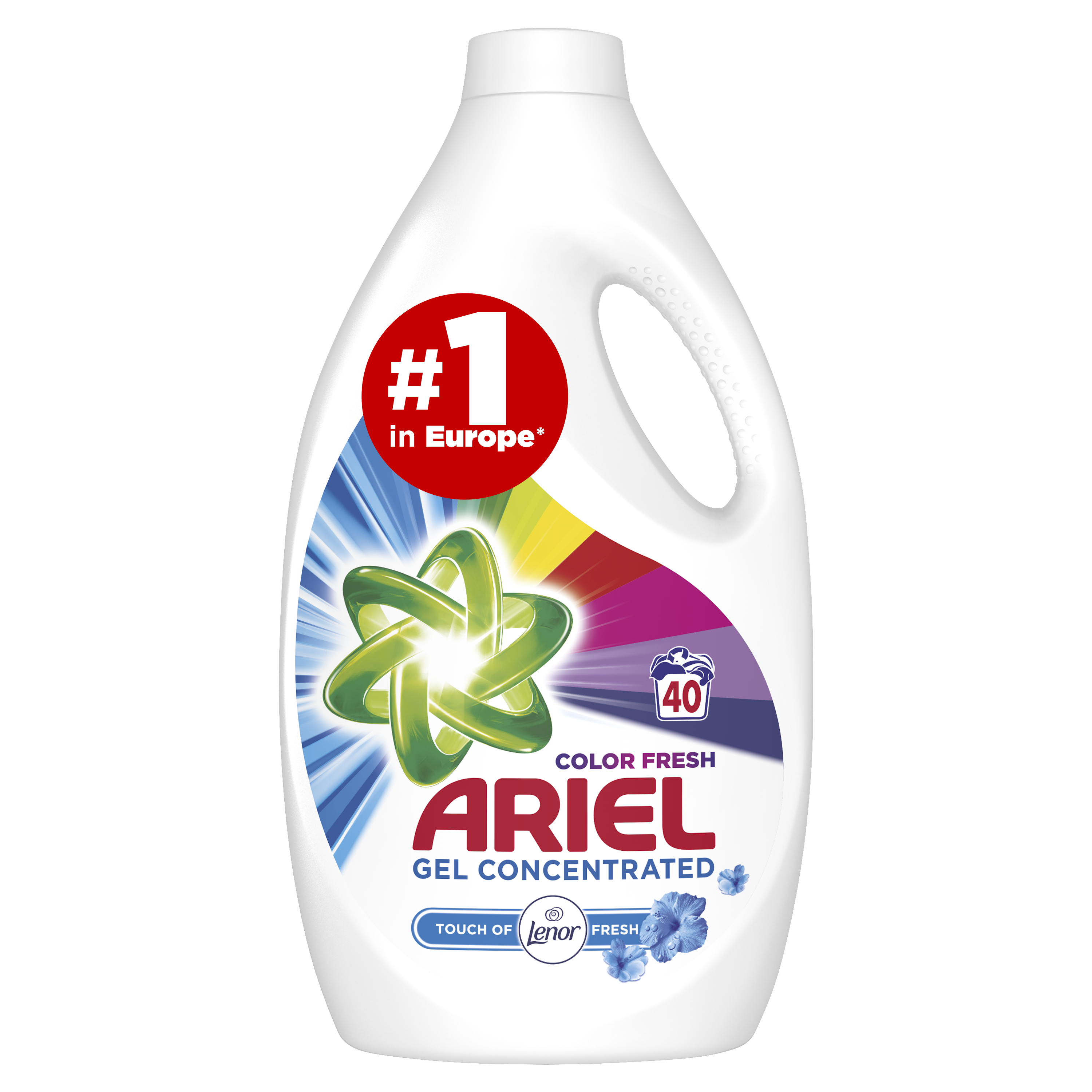 Гель для прання Ariel (Аріель) Touch of Lenor Fresh, 2,2 л - фото 1