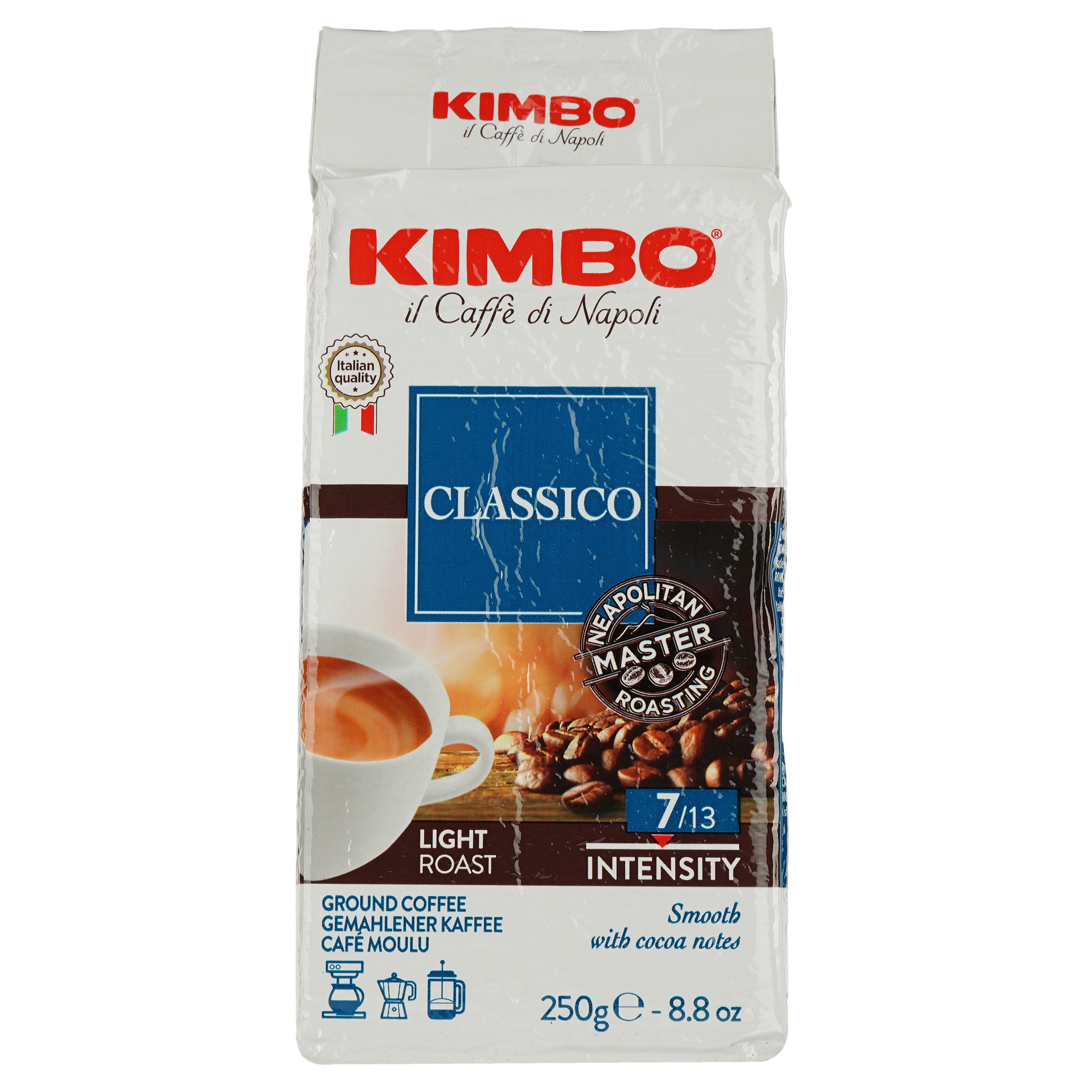 Кофе молотый Kimbo Aroma Classico, 250 г (672446) - фото 1
