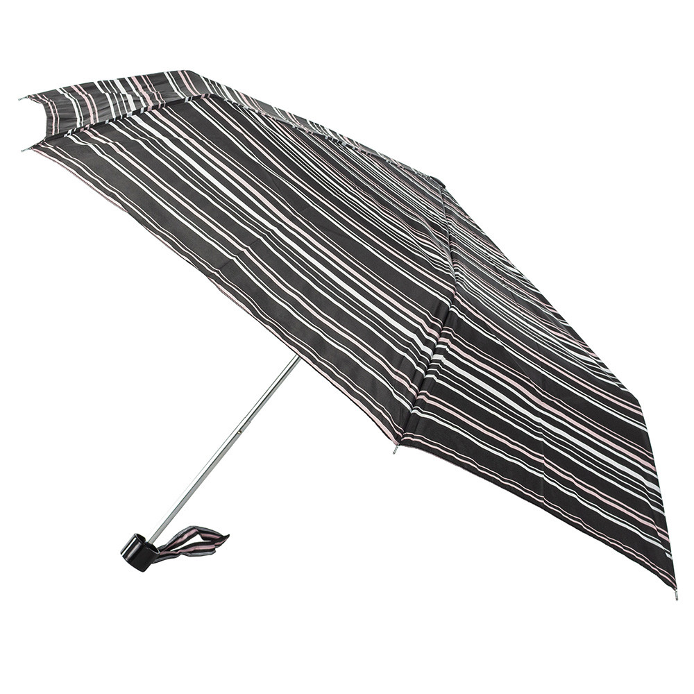 Жіноча складана парасолька механічна Incognito 91 см чорна - фото 2