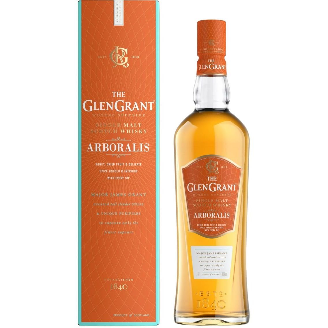 Віскі Glen Grant Arboralis Single Malt Scotch Whisky 40% 0.7 л - фото 3