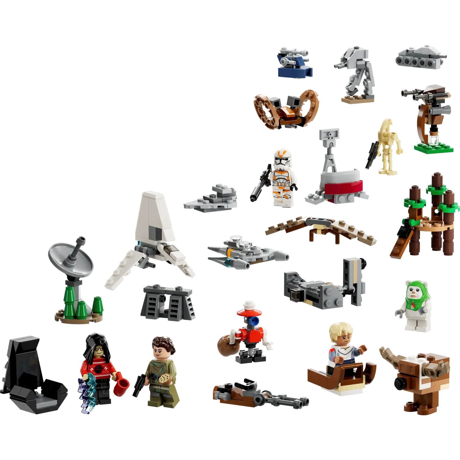 Конструктор LEGO Star Wars Новорічний календар для 2023 року, 320 деталей (75366) - фото 9
