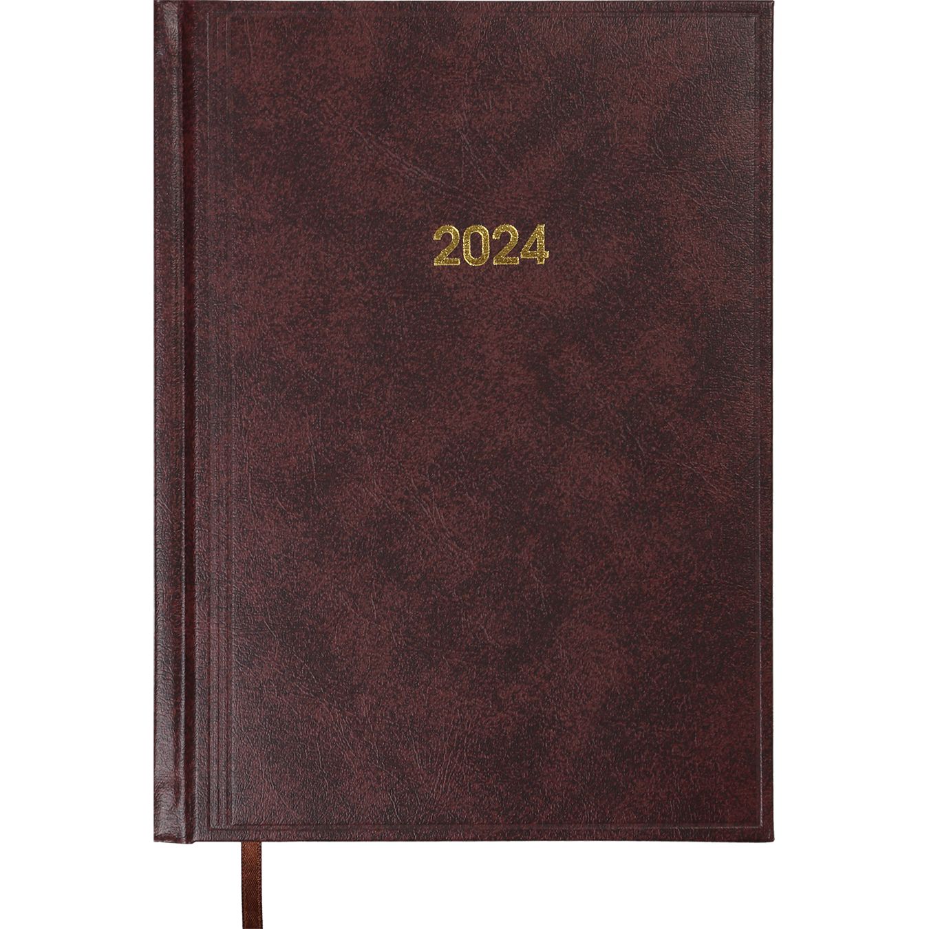 Щоденник датований Buromax Base Miradur 2024 A5 336 сторінок бордовий (BM.2108-13) - фото 1