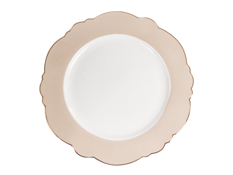 Набор тарелок Lefard, белый с бежевым (922-032) - фото 4