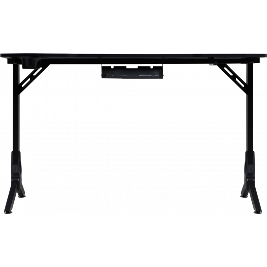 Геймерский компьютерный стол GT Racer T-1211, 120x60x73 Black (T-1211 (120x60x73) Black) - фото 3
