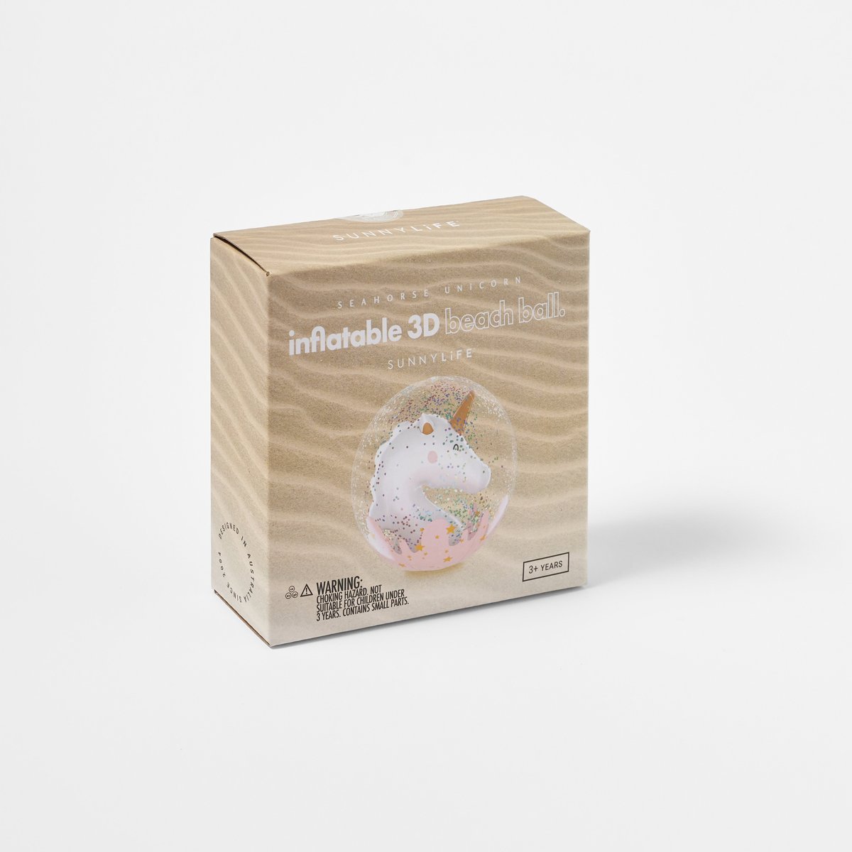 Надувний пляжний 3D м'яч Sunny Life Морський коник (S1PB3DSE) - фото 2