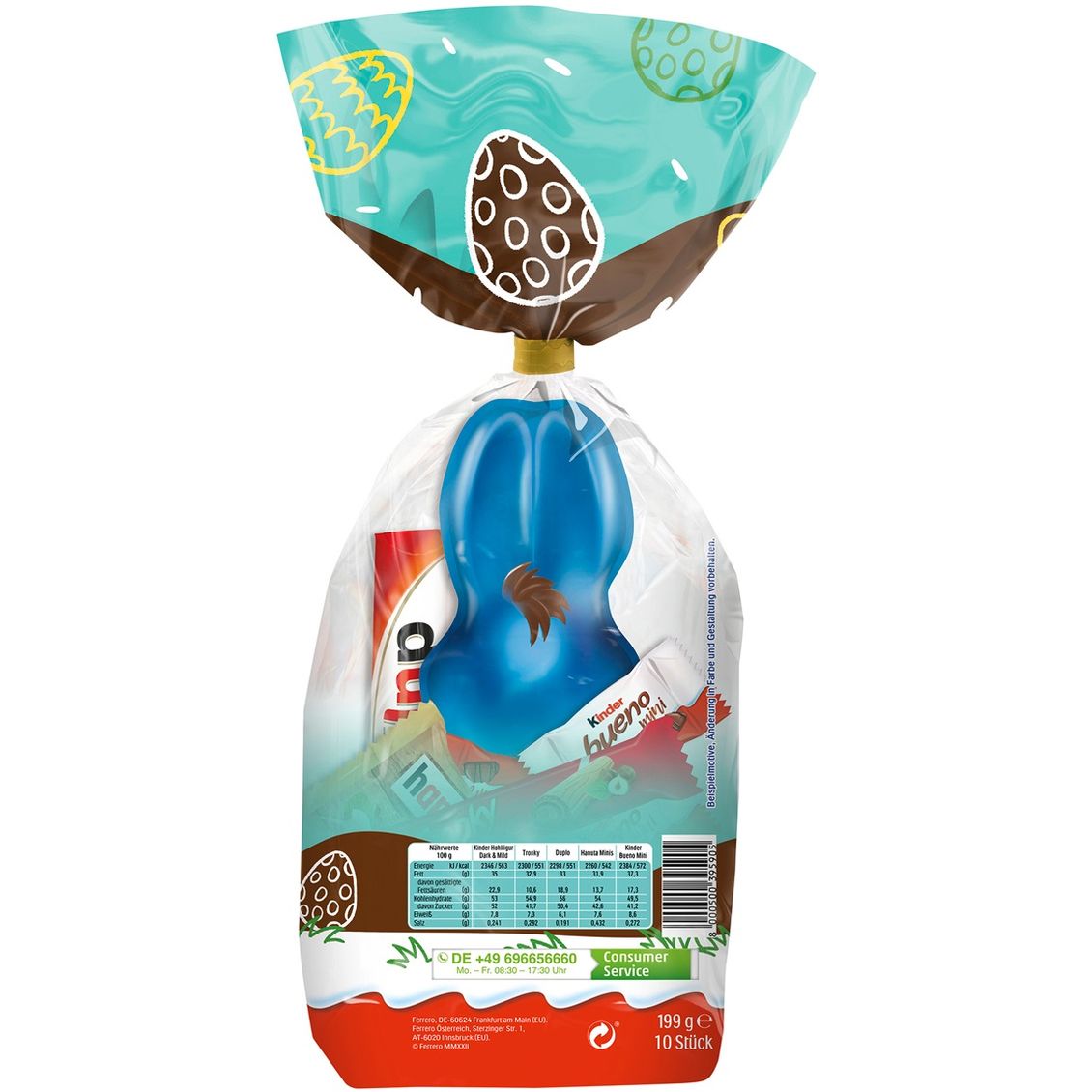 Набор конфет Kinder And Ferrero Mix Easter Bag 199 г - фото 2