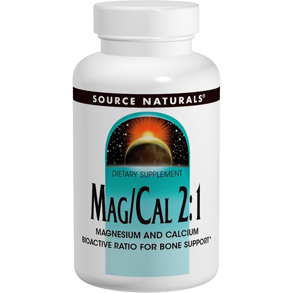 Мінерали Source Naturals Магній Кальцій 2:1 370 мг 90 капсул - фото 1