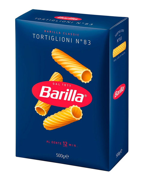 Макаронні вироби Barilla Tortiglioni №83 500 г - фото 2