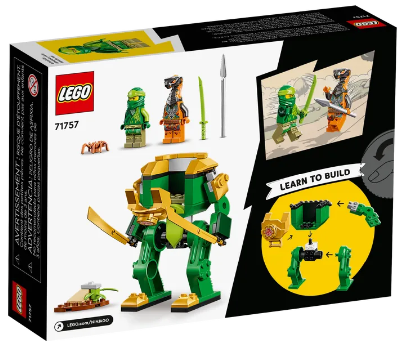 Конструктор LEGO Ninjago Робот-ниндзя Ллойда, 57 деталей (71757) - фото 2