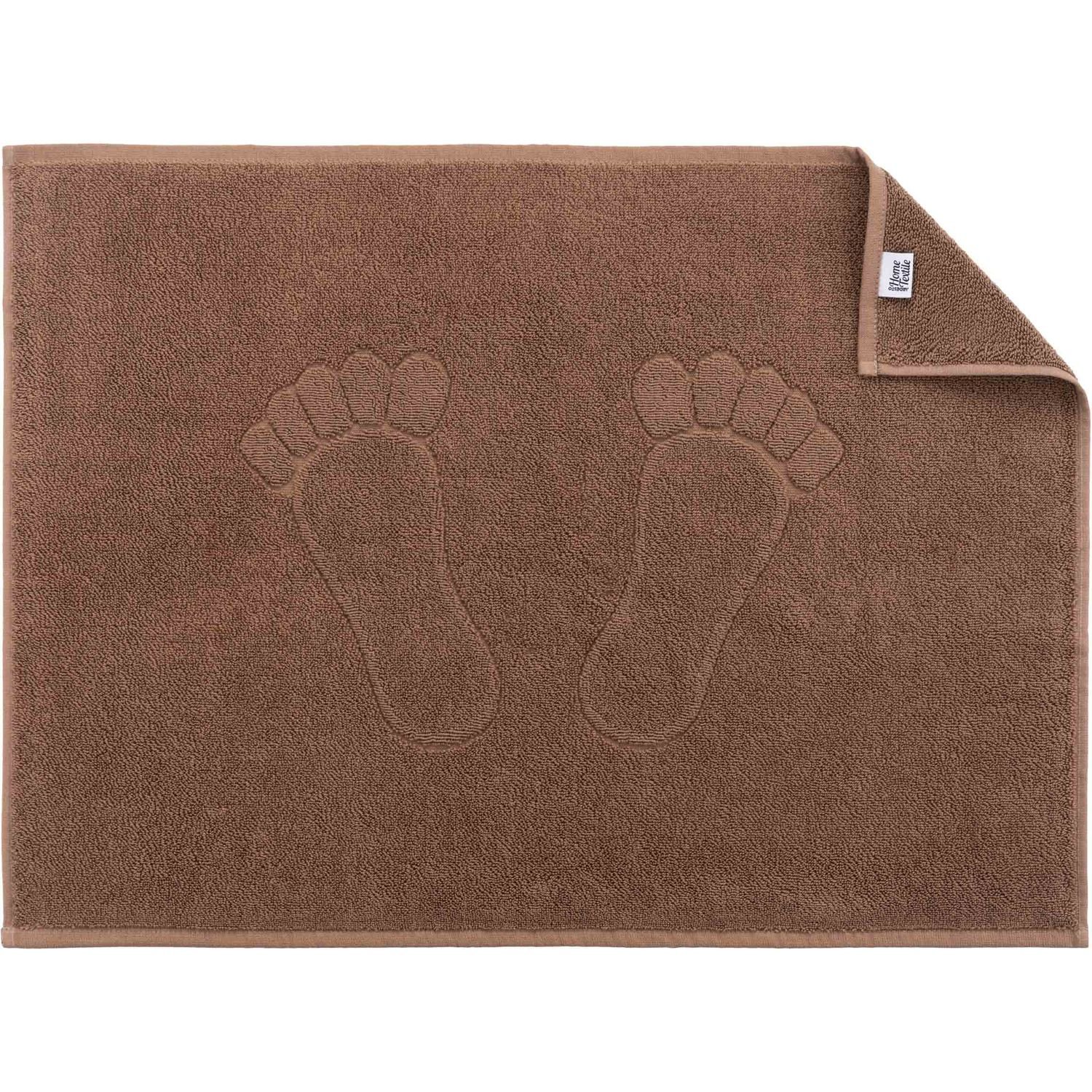 Килимок для ніг махровий Ardesto Benefit, 70х50 см, шоколадний (ART2457CH) - фото 6
