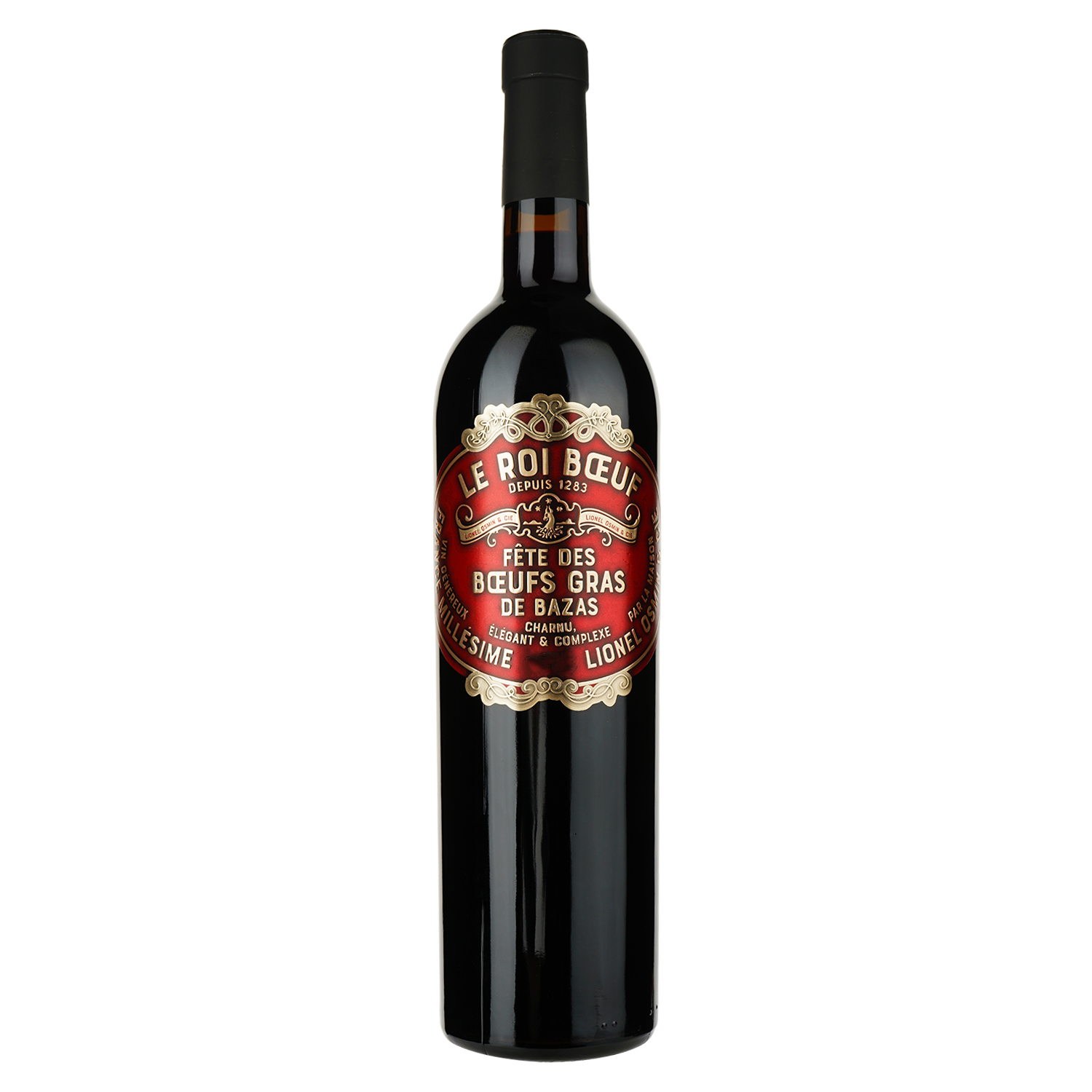 Вино Lionel Osmin & Cie Le Roi Bœuf 2019 красное сухое 0.75 л - фото 1