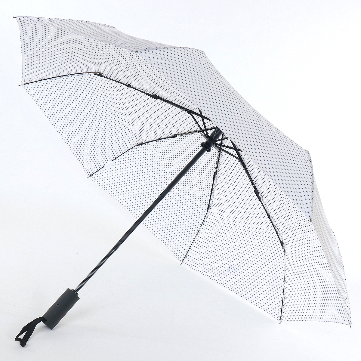 Женский складной зонтик полный автомат Art Rain 100 см белый - фото 3