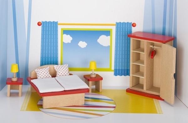 Набор для кукол Goki Мебель для спальни, 11 предметов (51715G) - фото 2