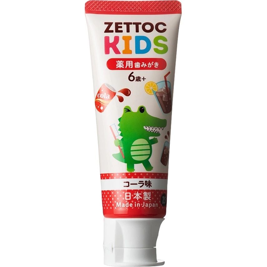 Детская зубная паста Zettoc Nippon Toothpaste Kids Cola Кола, 70 г - фото 1