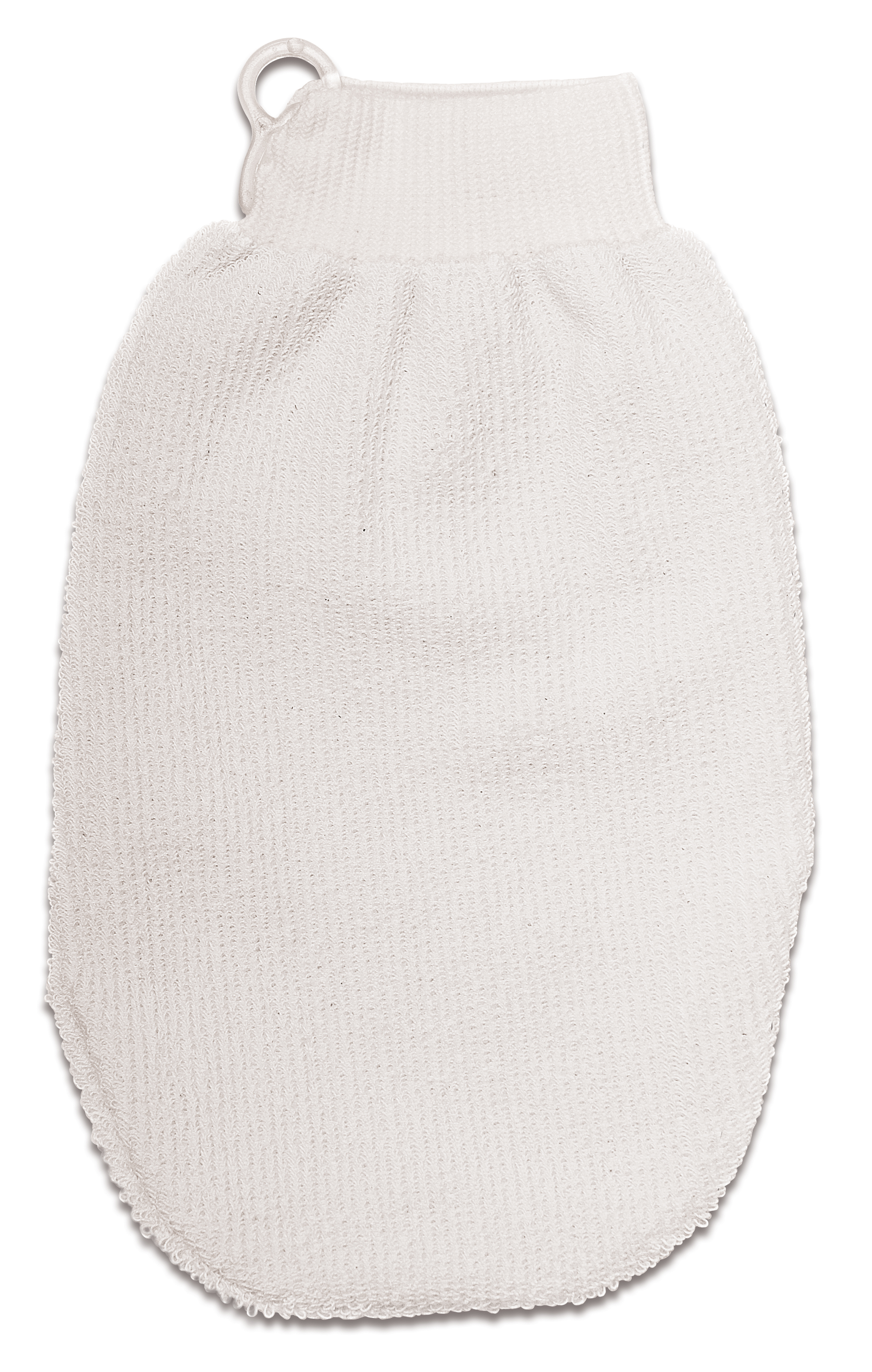 Губка банна масажна Titania Рукавичка, 22,5 см, білий (9104 бел) - фото 1