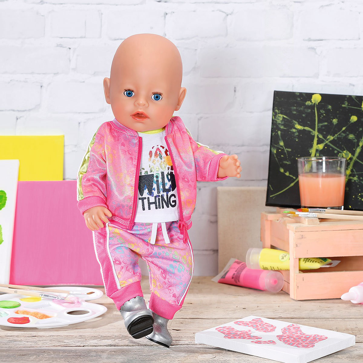 Набор одежды для куклы Baby Born Трендовый розовый (828335) - фото 4