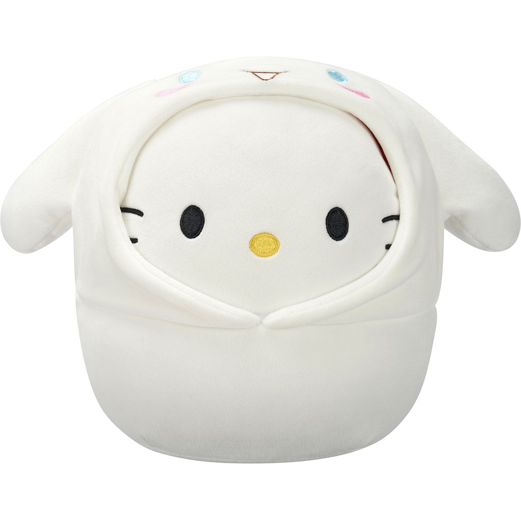 Мягкая игрушка Squishmallows Hello Kitty Хелоу Китти в образе Синнаморолл 20 см (SQSN00389) - фото 1