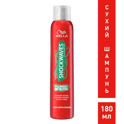 Сухий шампунь для волосся Shockwaves Свіжість коріння, 180 мл - фото 2