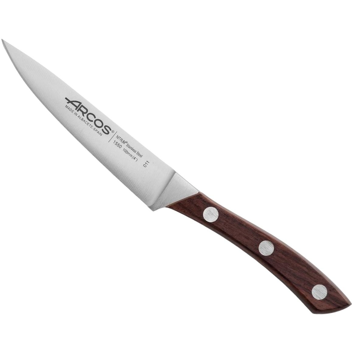 Нож для чистки овощей Arcos 100 мм Коричневый 000266755 - фото 1