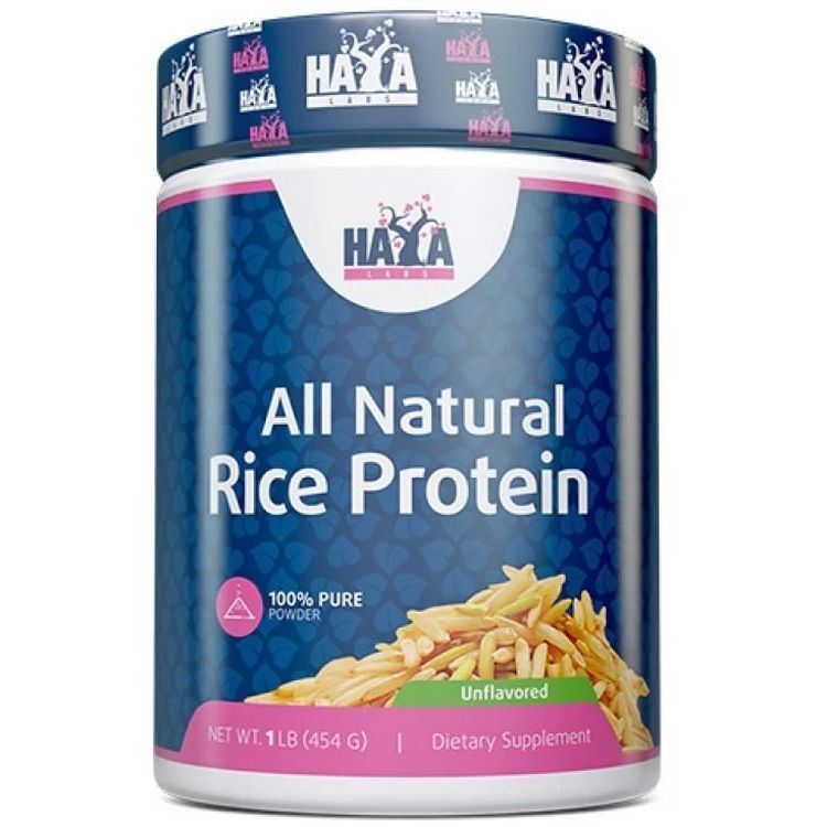Протеїн рисовий Haya Labs 100% All Natural Rice Protein 454 г - фото 1