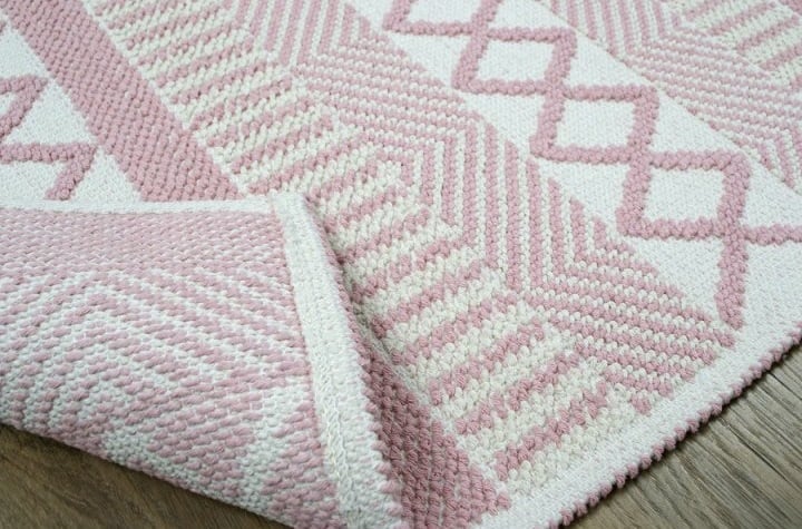 Набор ковриков Irya Kitaro pudra, 90х60 см и 60х40 см, разноцвет (svt-2000022238151) - фото 4
