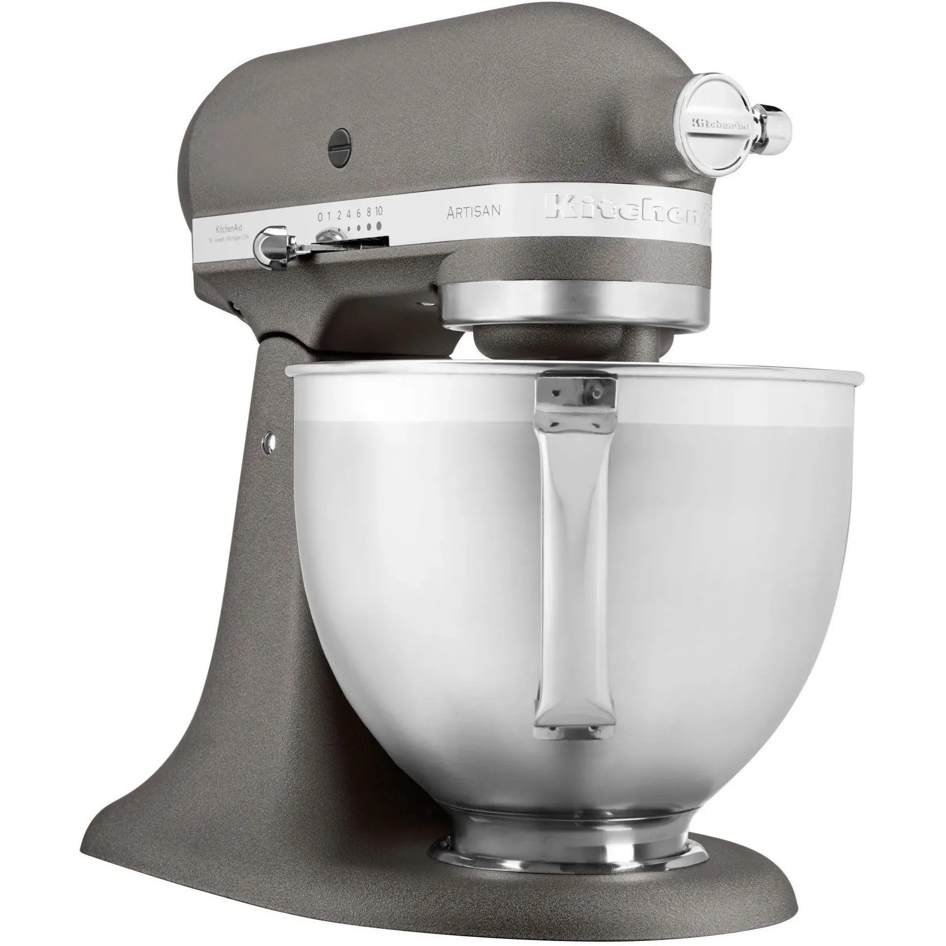 Планетарний міксер KitchenAid Artisan 4.8 л сірий (5KSM185PSEGR) - фото 3