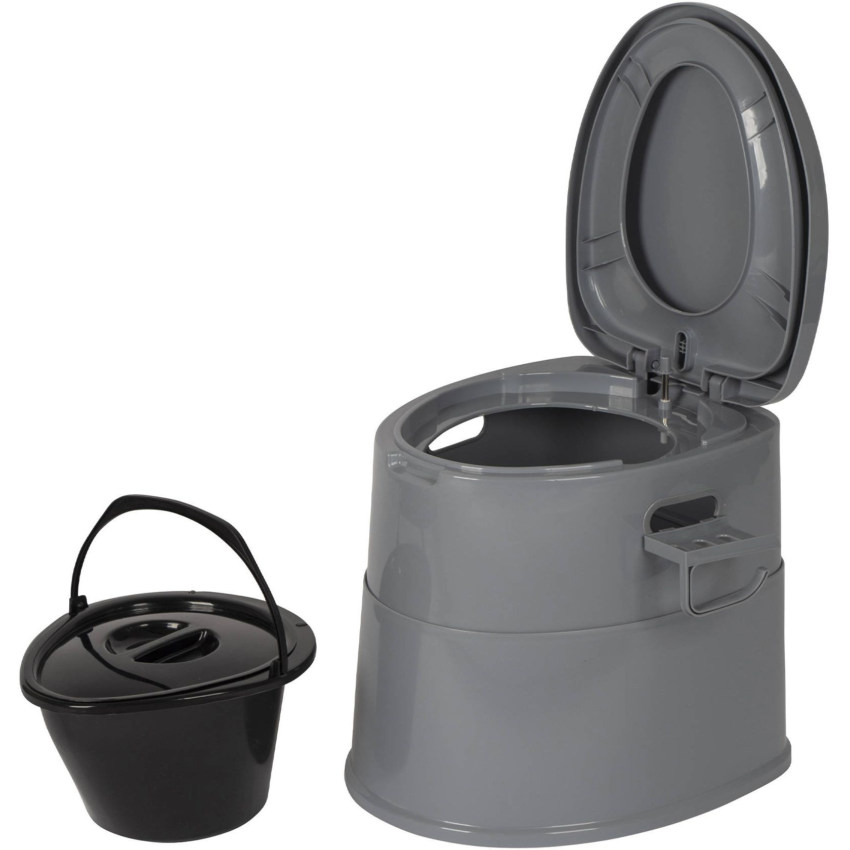 Біотуалет Bo-Camp Portable Toilet Comfort 7 л сірий (5502815) - фото 4