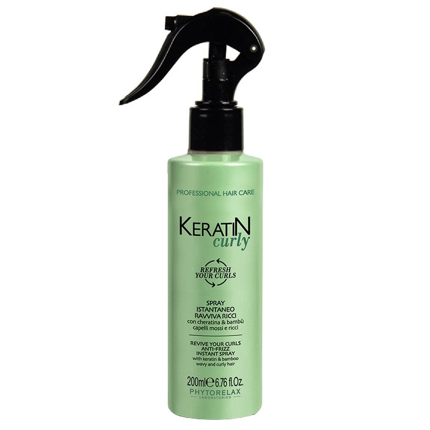 Спрей Phytorelax Keratin Curly Anti-Frizz для кучерявого волосся, 200 мл (6028106) - фото 1