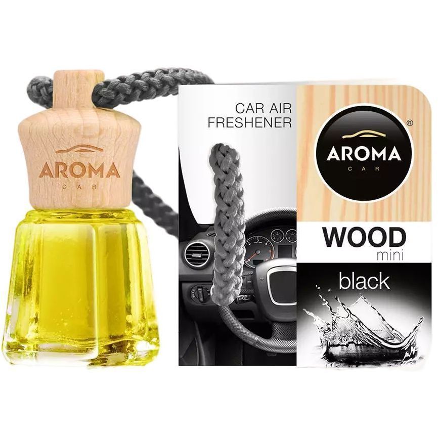 Ароматизатор Aroma Car Wood Mini Mix Black, 4 мл - фото 1