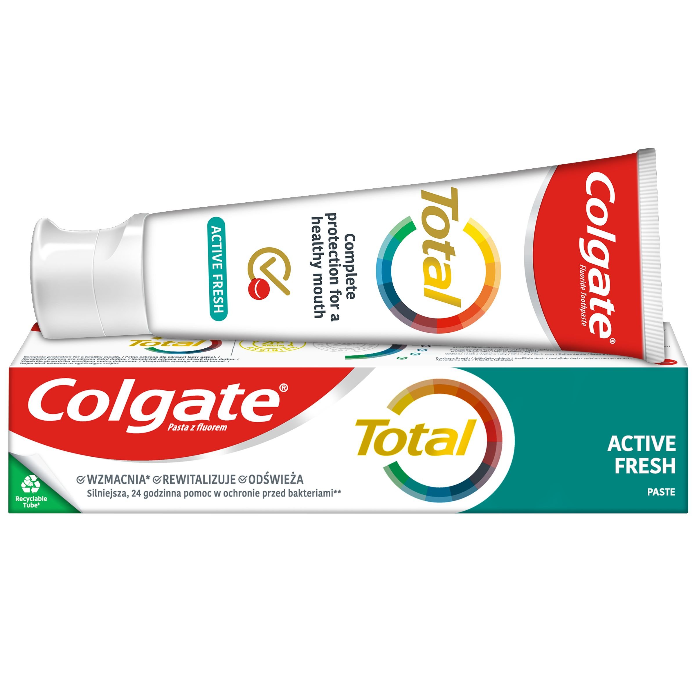 Зубная паста Colgate Total 12 Active Fresh 75 мл - фото 3